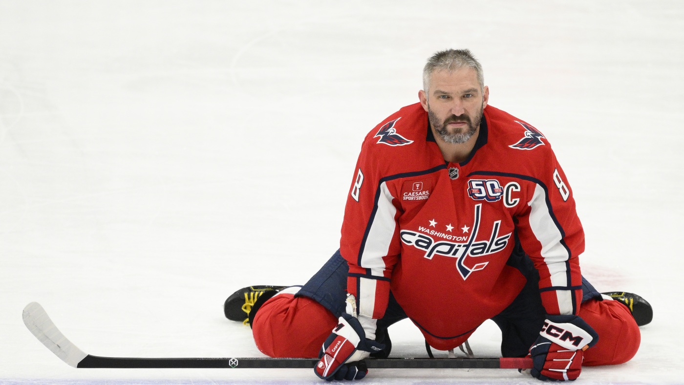 Alex Ovechkin has tied Wayne Gretzky's all-time NHL goals record